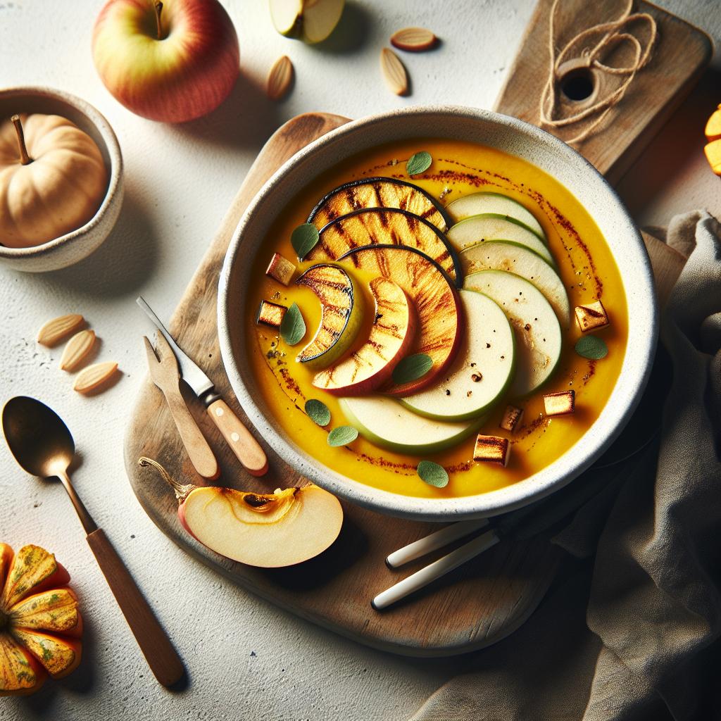 Savor Autumn Flavors: Roasted Squash & Apple Soup Recipe