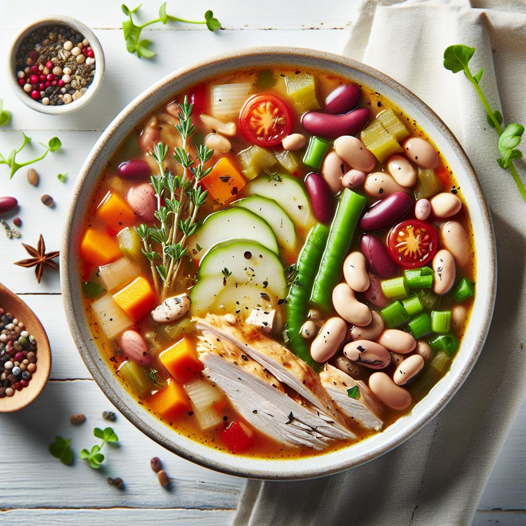 Hearty Turkey and Bean Soup: A Warm Bowl of Comfort