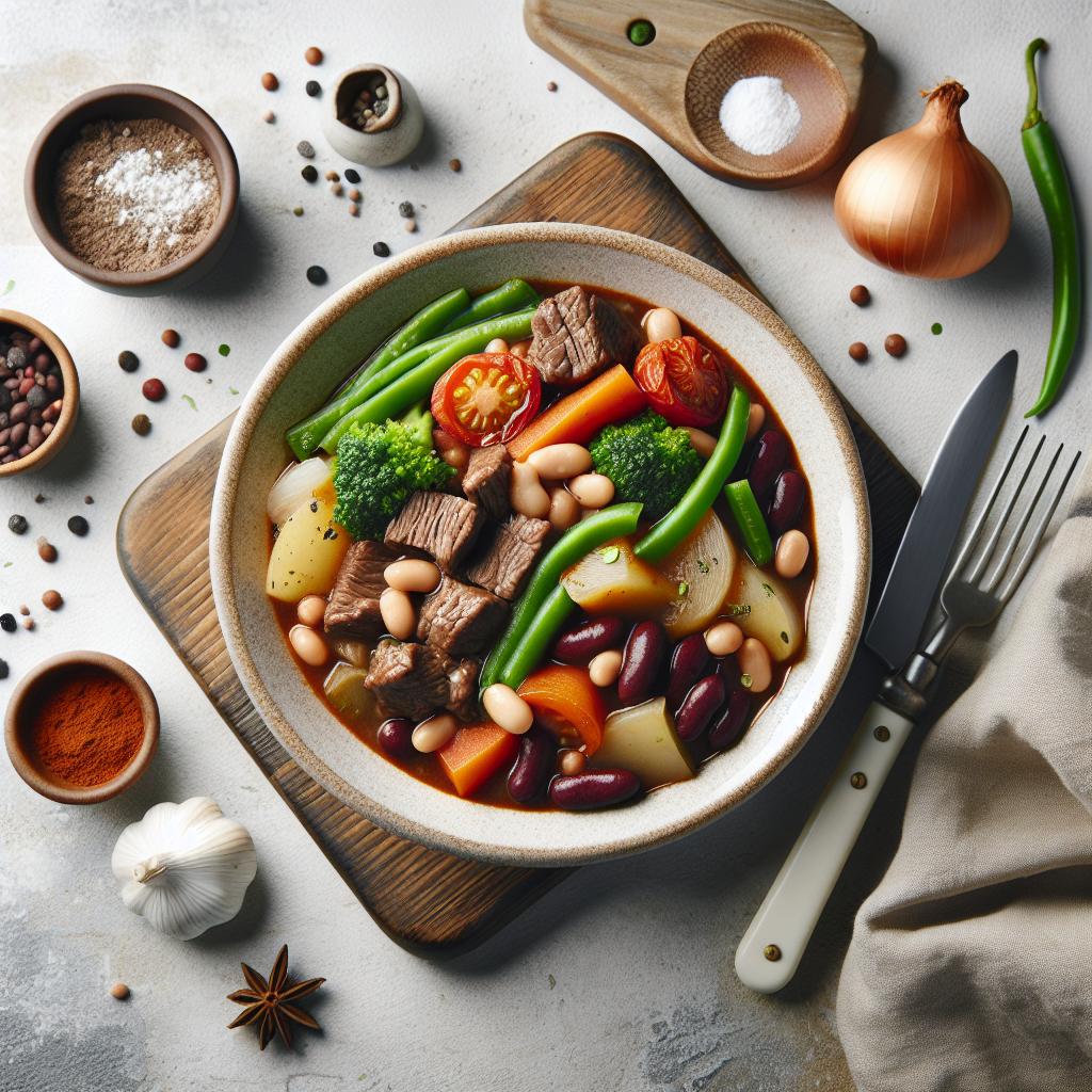 Hearty Beef and Bean Stew: A Comforting Classic Recipe