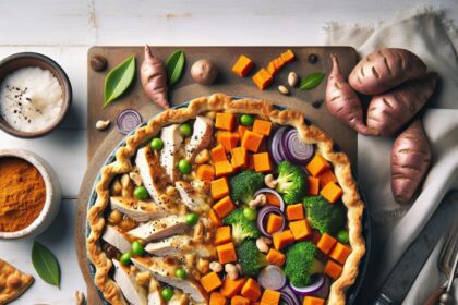 Hearty Turkey Shepherd’s Pie with Nutty Sweet Potato Twist