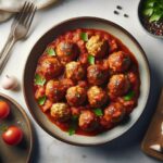 Savory Turkey Meatballs Simmered in Rich Marinara Sauce