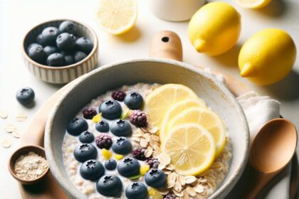 Zesty Lemon Blueberry Overnight Oats: A Bright Breakfast Boost