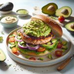 Healthy Twist: Turkey Burger with Creamy Avocado Mash