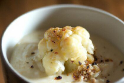 Roasted Cauliflower Soup: A Creamy Twist on Comfort Food