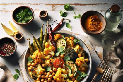 Bold & Flavorful: Roasted Cauliflower Chickpea Curry Guide