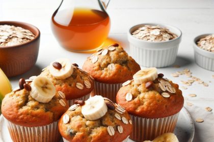 Wholesome Banana Oat Muffins: A Nutritious Treat Idea