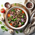 Hearty Beef and Mushroom Soup: A Savory Comfort Classic