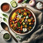 Hearty Roasted Vegetable Chili: A Flavor-Packed Comfort Bowl