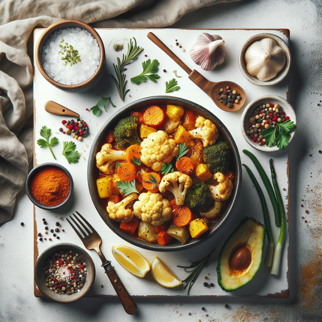 Hearty Roasted Cauliflower Stew: A Flavorful Comfort Bowl