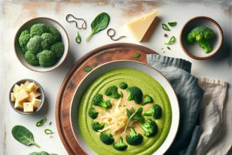 Velvety Broccoli and Cheese Soup: Comfort in Every Spoon