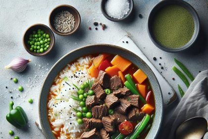 Hearty Beef and Rice Soup: A Comfort Bowl of Nourishment