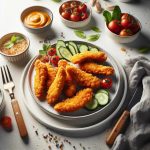Golden Crispy Oven Fried Chicken Tenders: A Healthier Twist