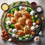 Rich & Creamy Garlic Chicken: A Flavorful Delight Recipe