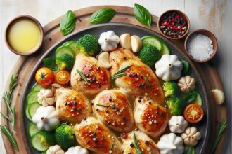 Rich & Creamy Garlic Chicken: A Flavorful Delight Recipe