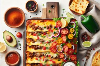 Savory Beef Enchilada Bake: A Layered Fiesta Feast