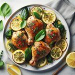 Zesty Lemon Herb Roasted Chicken Thighs: A Flavorful Feast