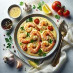 Indulge in Creamy Garlic Shrimp: A Flavorful Delight