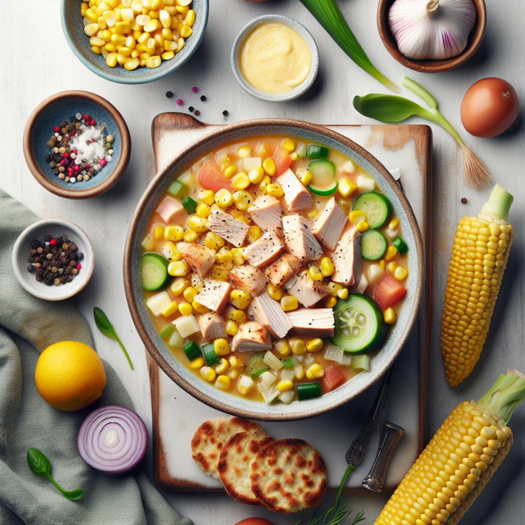 Hearty Chicken and Corn Chowder: A Comfort Food Classic